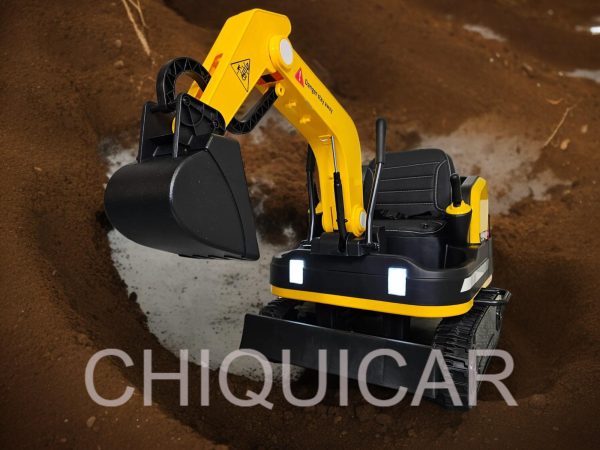 Excavadora eléctrica para niños de 24 voltios.