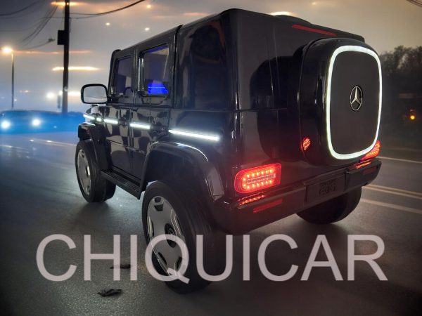 Mercedes EQG negro metalizado 12 voltios - Imagen 8