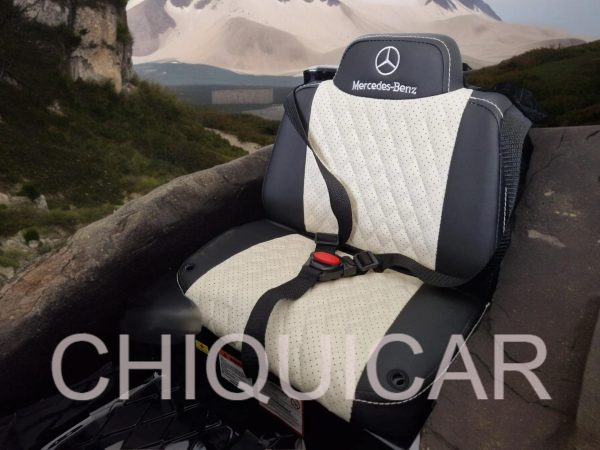 Coche eléctrico para niños Mercedes G63  6×6  AMG negro metalizado - Imagen 7