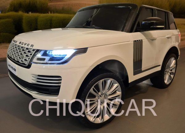 Coche infantil a batería Range Rover HSE Sport 2 personas 12V 4 motores blanco