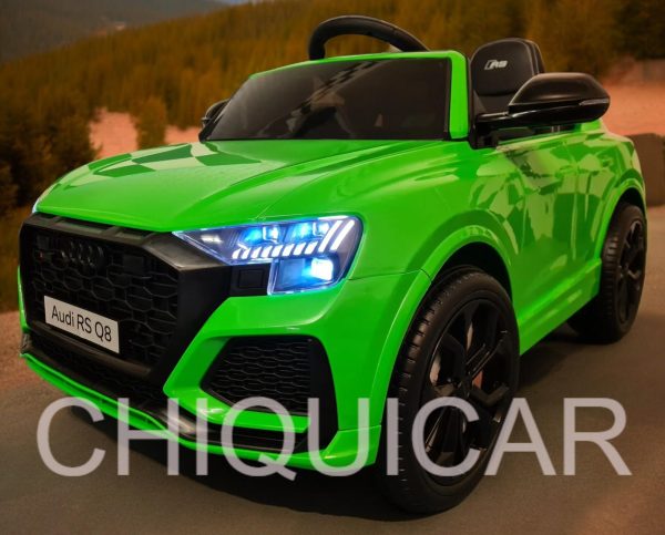 AUDI Q8 VERDE 12 VOLTIOS