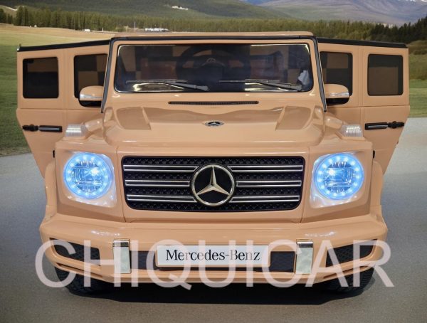 Mercedes G500 12 voltios color arena - Imagen 3