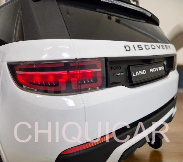 Coche para niños Land Rover Discovery Sport blanco - Imagen 4