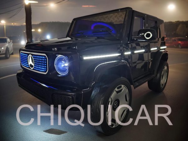 Mercedes EQG negro metalizado 12 voltios