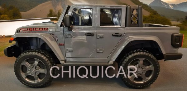 Jeep infantil para 2 personas Jeep Gladiator 12 voltios con mando a distancia - Imagen 5