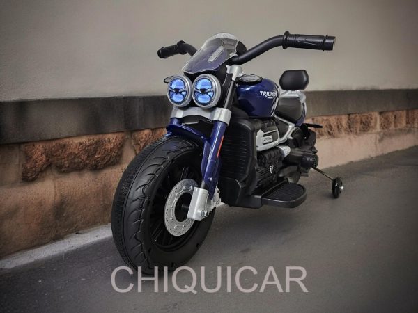 Moto eléctrica infantil Triumph Rocket 12 voltios