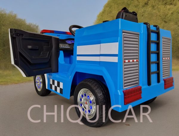 Camión de policía eléctrico con RC - Imagen 2