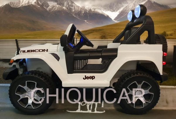 Coche para niños Jeep Wrangler 12 voltios 4 motores  y arranque suave - Imagen 3