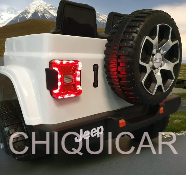 Coche para niños Jeep Wrangler 12 voltios 4 motores  y arranque suave - Imagen 7