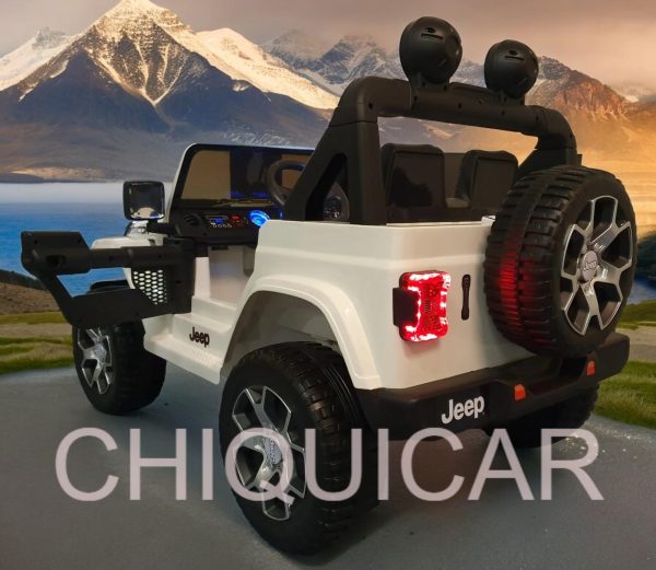 Coche para niños Jeep Wrangler 12 voltios 4 motores  y arranque suave - Imagen 8