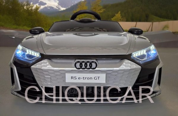 Audi E-Tron GT gris 12 voltios 4 motores - Imagen 9