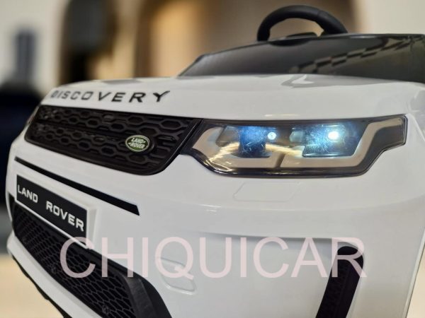 Coche para niños Land Rover Discovery Sport blanco - Imagen 6