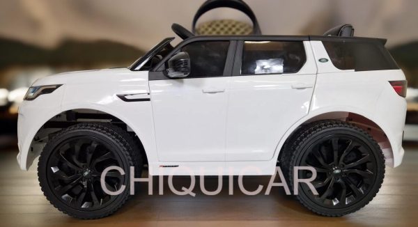 Coche para niños Land Rover Discovery Sport blanco - Imagen 8