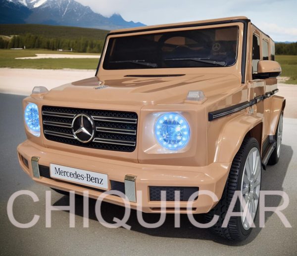 Mercedes G500 12 voltios color arena