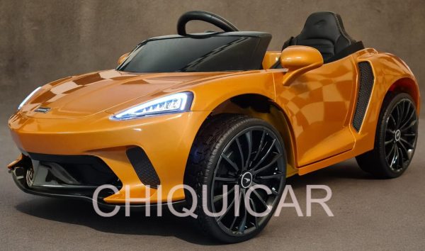 Coche eléctrico para niños 12V McLaren 620 GT con RC cobre