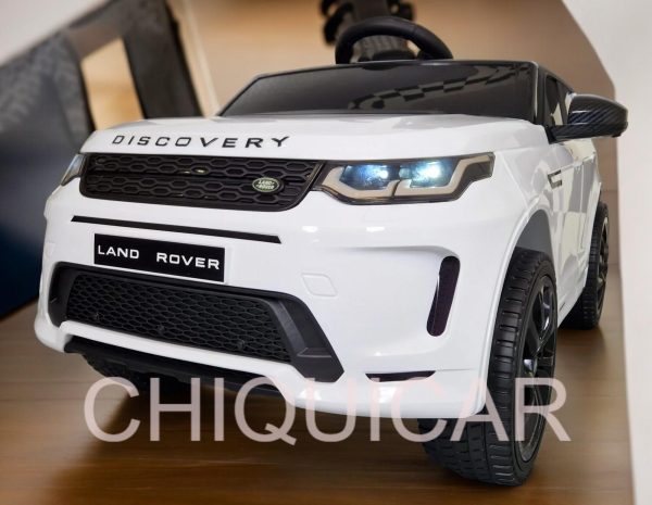 Coche para niños Land Rover Discovery Sport blanco - Imagen 9