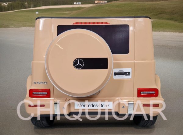 Mercedes G500 12 voltios color arena - Imagen 9