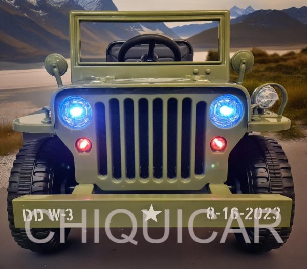 Jeep infantil Willy 12 voltios con mando a distancia para 1 persona - Imagen 4