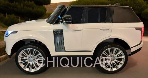 Coche infantil a batería Range Rover HSE Sport 2 personas 12V 4 motores blanco - Imagen 2