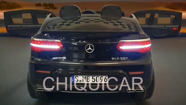 Coche eléctrico infantil Mercedes GLC63 2 personas negro metalizado - Imagen 4