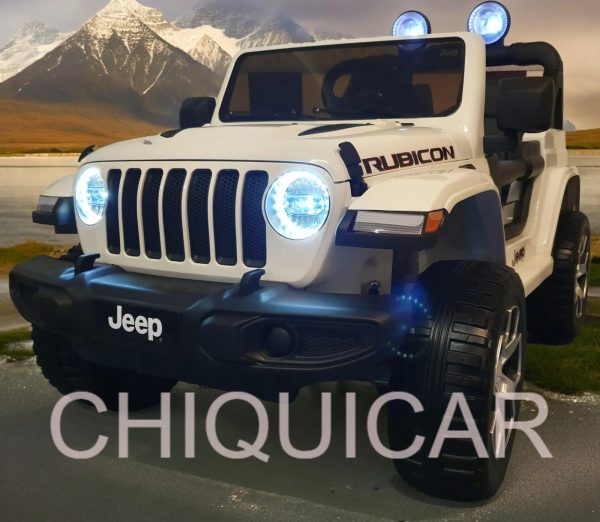 Coche para niños Jeep Wrangler 12 voltios 4 motores  y arranque suave