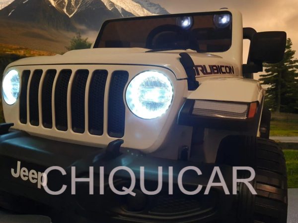 Coche para niños Jeep Wrangler 12 voltios 4 motores  y arranque suave - Imagen 6