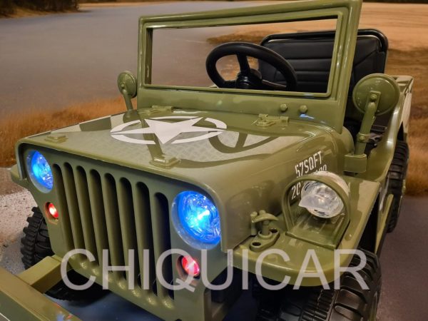 Jeep infantil Willy 12 voltios con mando a distancia para 1 persona - Imagen 6